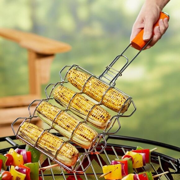 BBQ Corn Grilling Basket - Picture 1 of 5